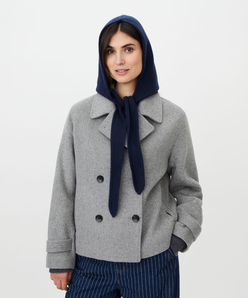 Masai Rhen Hooded Scarf Dress Blue