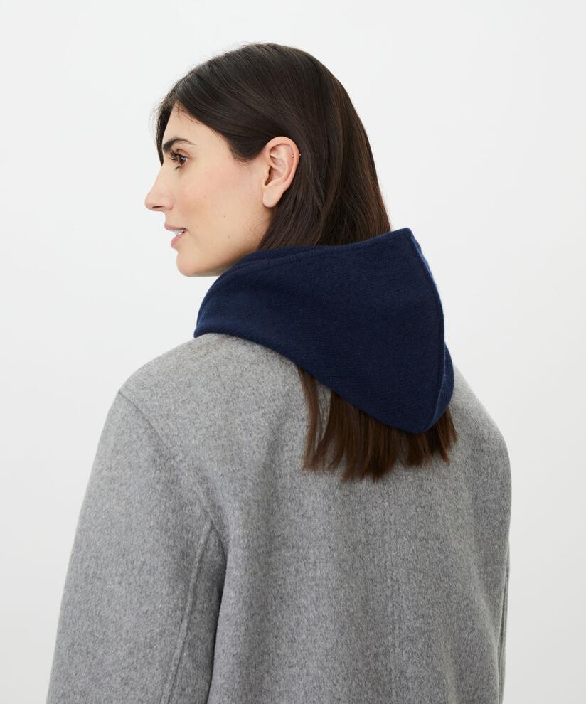 Masai Rhen Hooded Scarf Dress Blue