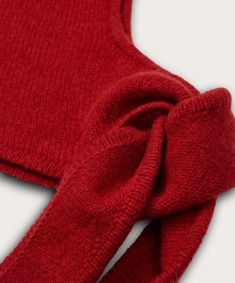Masai Rhen Hooded Scarf Tibetan Red