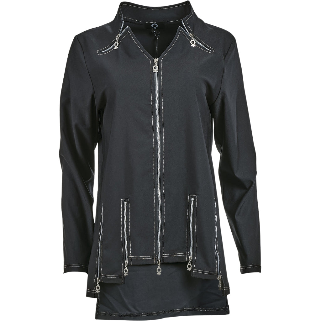 My Soul Stretch zip Jacket Black