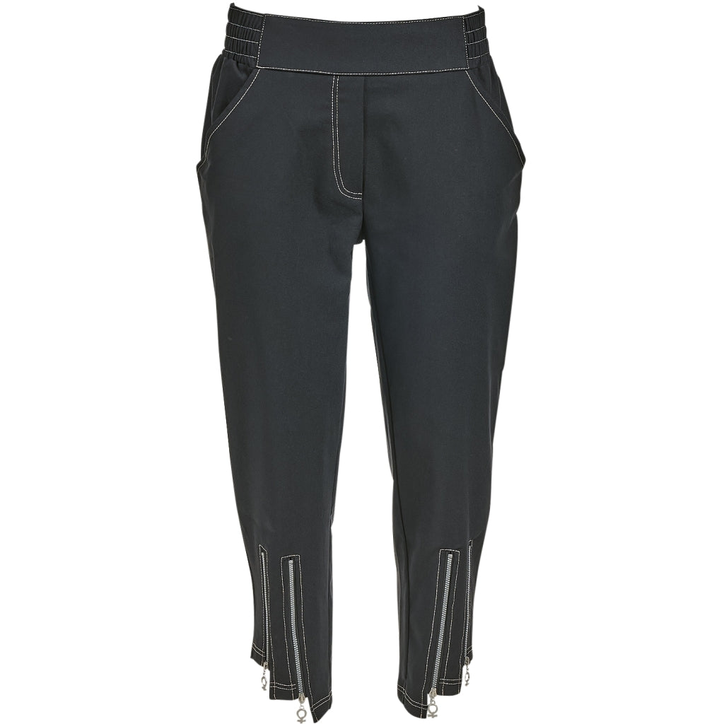 My Soul Stretch Zip Trousers Black