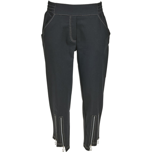 My Soul Stretch Zip Trousers Black