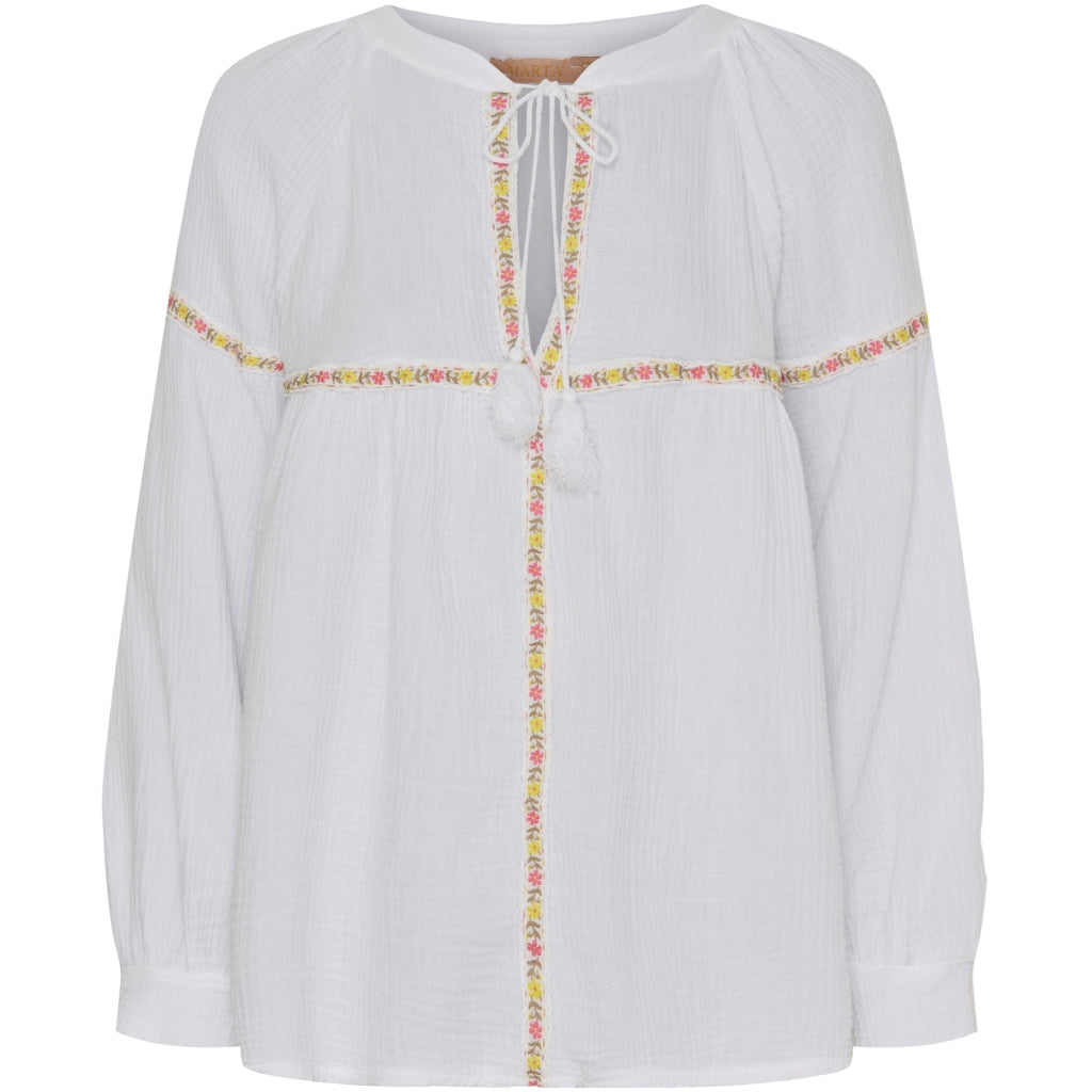 Marta Du Chateau Cotton Blouse