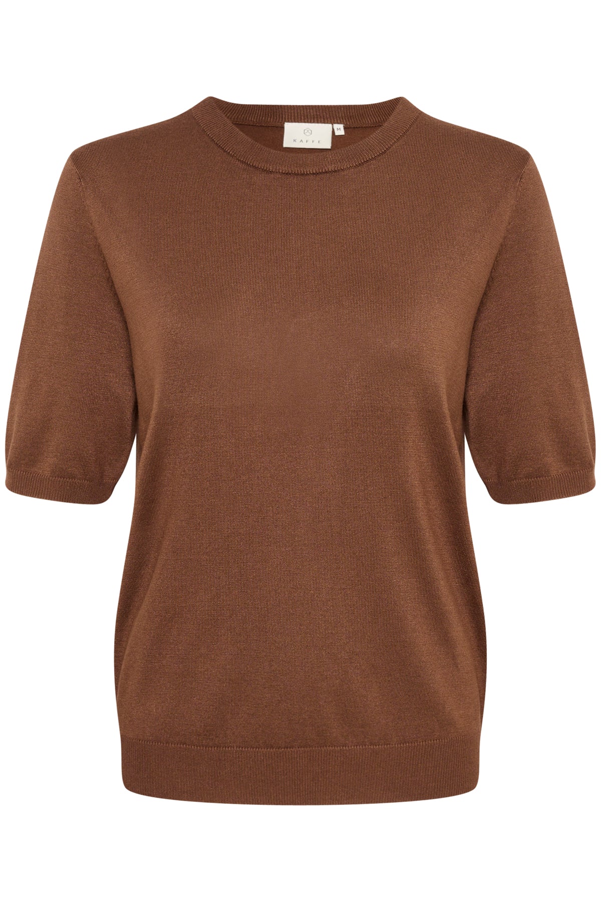 Kaffe KAlizza Short Sleeve Knit-Soft Silt