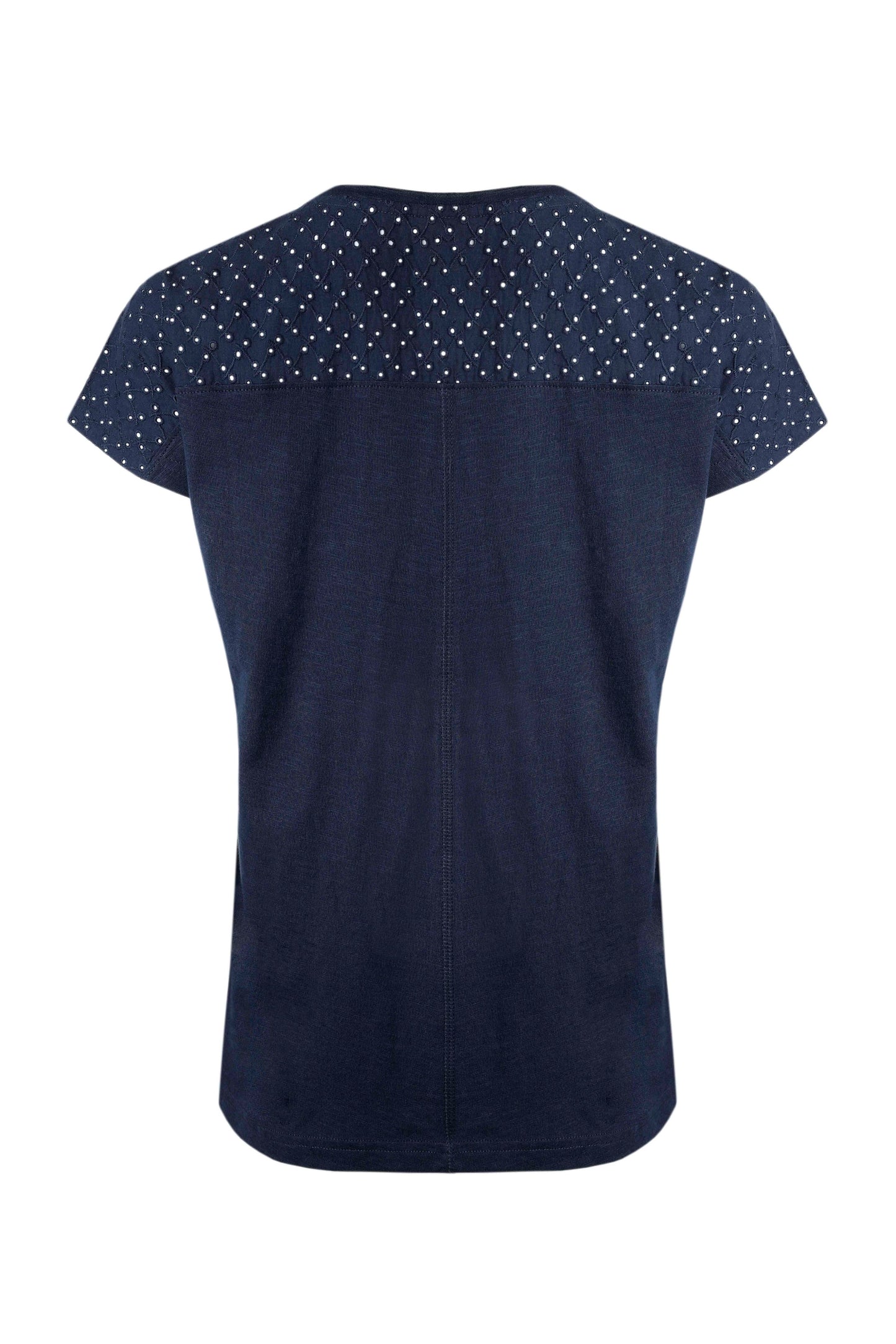 Pernille Cutaway Tee Navy