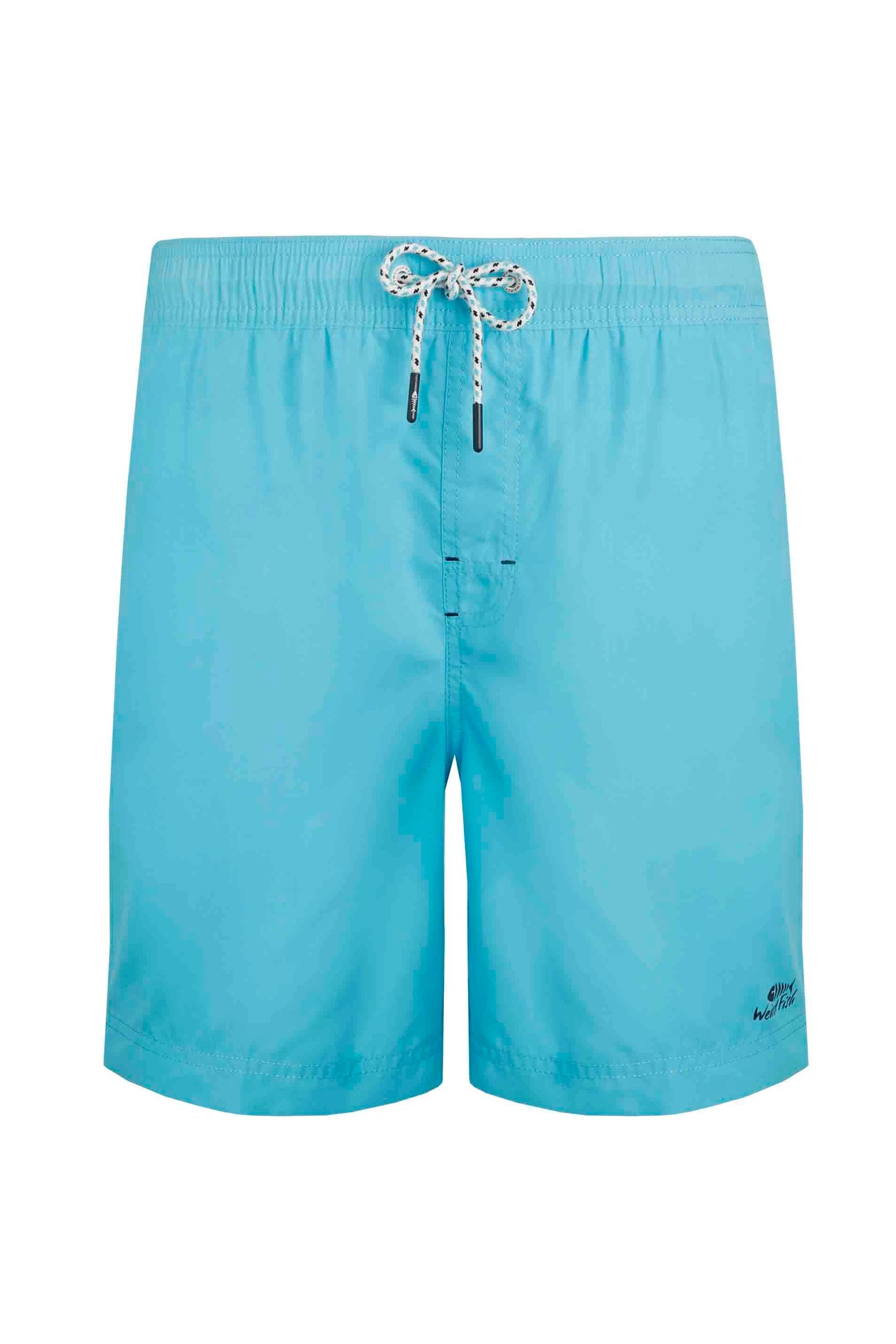 Weird Fish Banning Swim Shorts- Vivid Blue