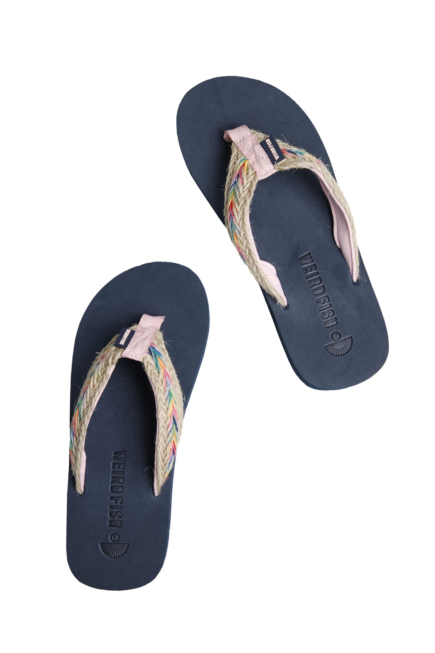 Weir Fish Adila Braided Flip Flop Navy