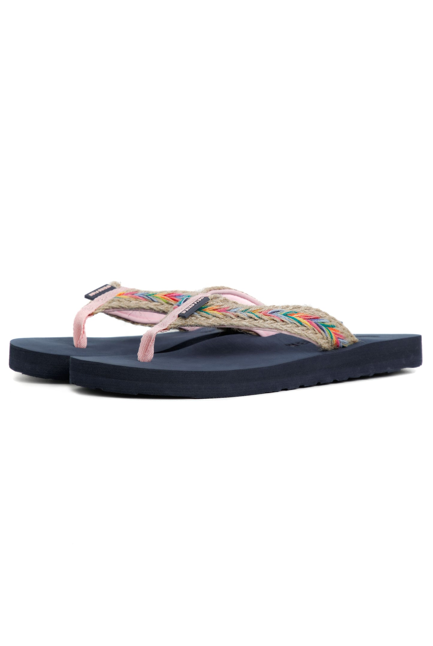 Weir Fish Adila Braided Flip Flop Navy