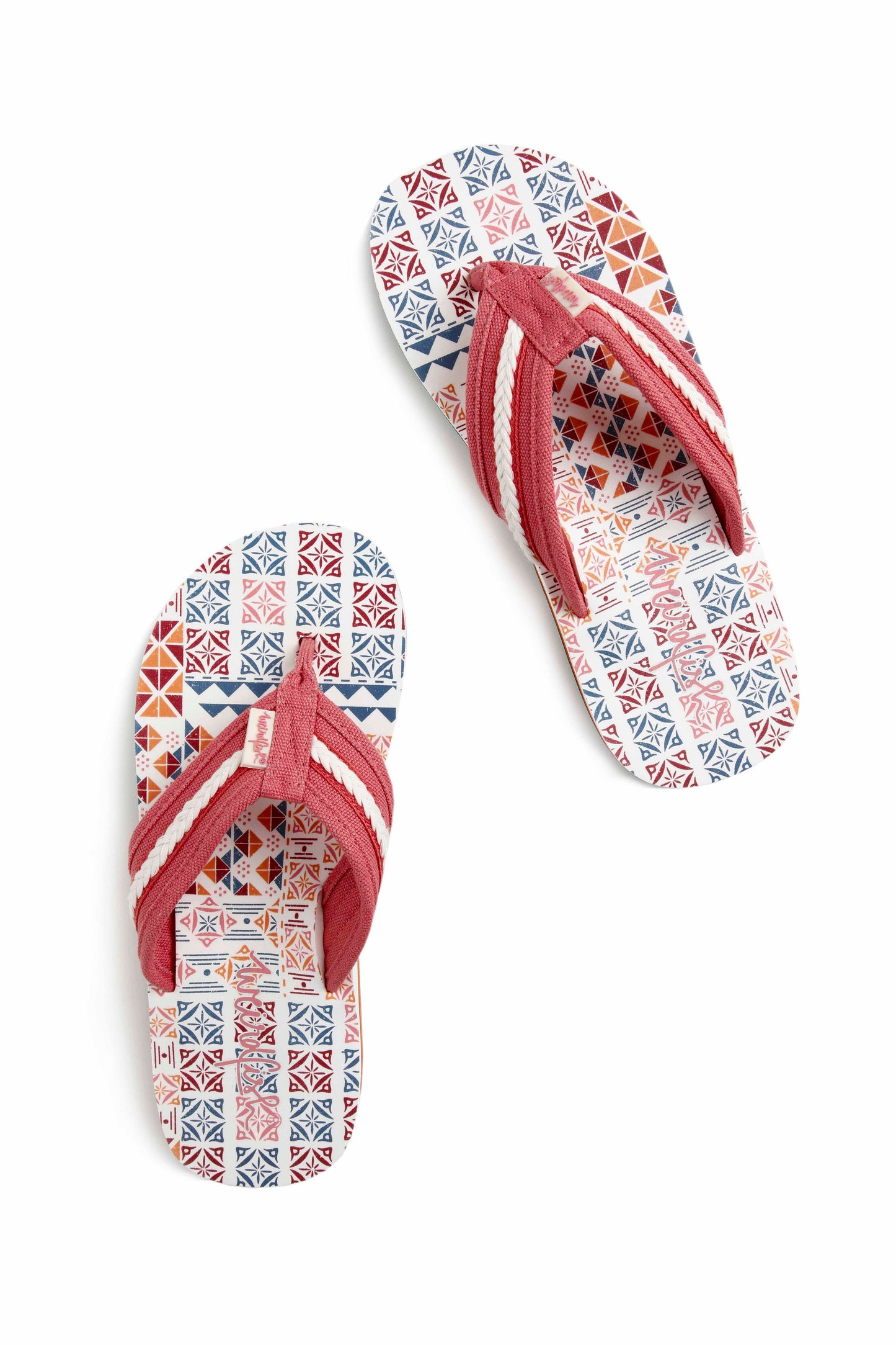 Weird Fish Salcombe Flip Flops -Light Cream