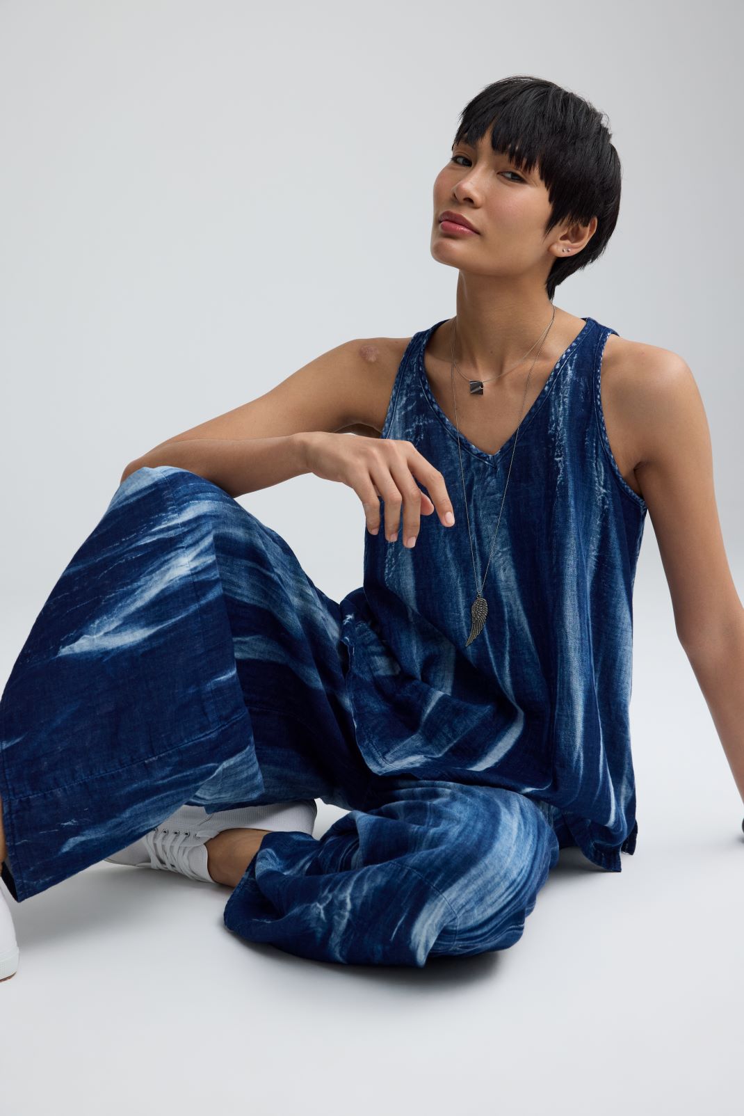Luukaa Skylar Tie Dye Trousers