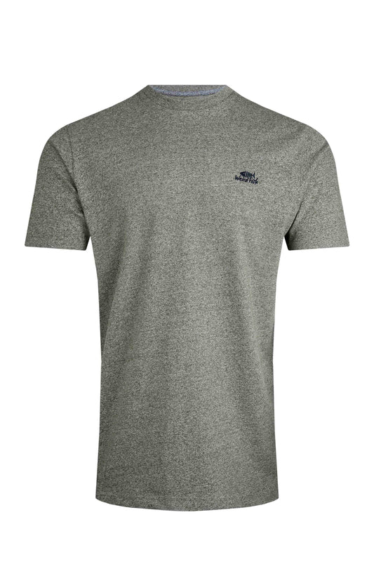 Weird Fish Fished T-Shirt- Olive