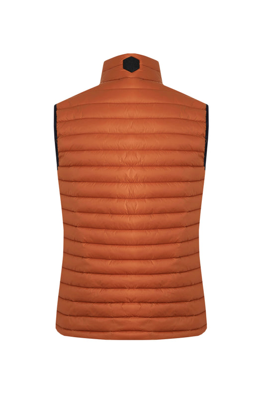 Weird Fish Langtree Gillet- Rust