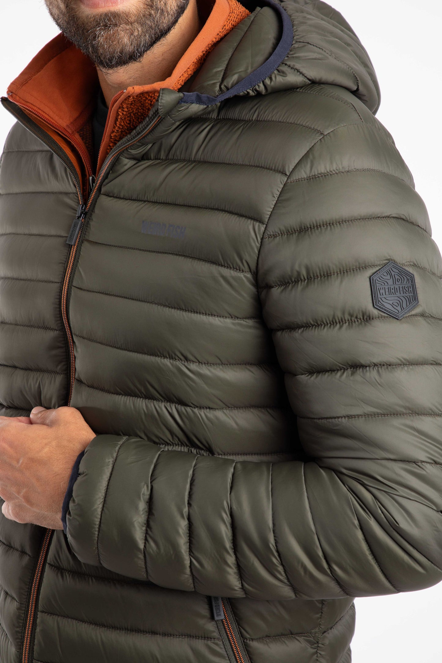 Weird Fish Flete Jacket- Anthracite