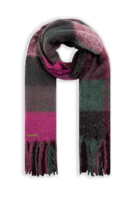 Weird Fish Austell Cosy Scarf- Mulled Wine