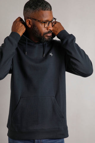 Weird Fish Hugo Popover Hoody Navy