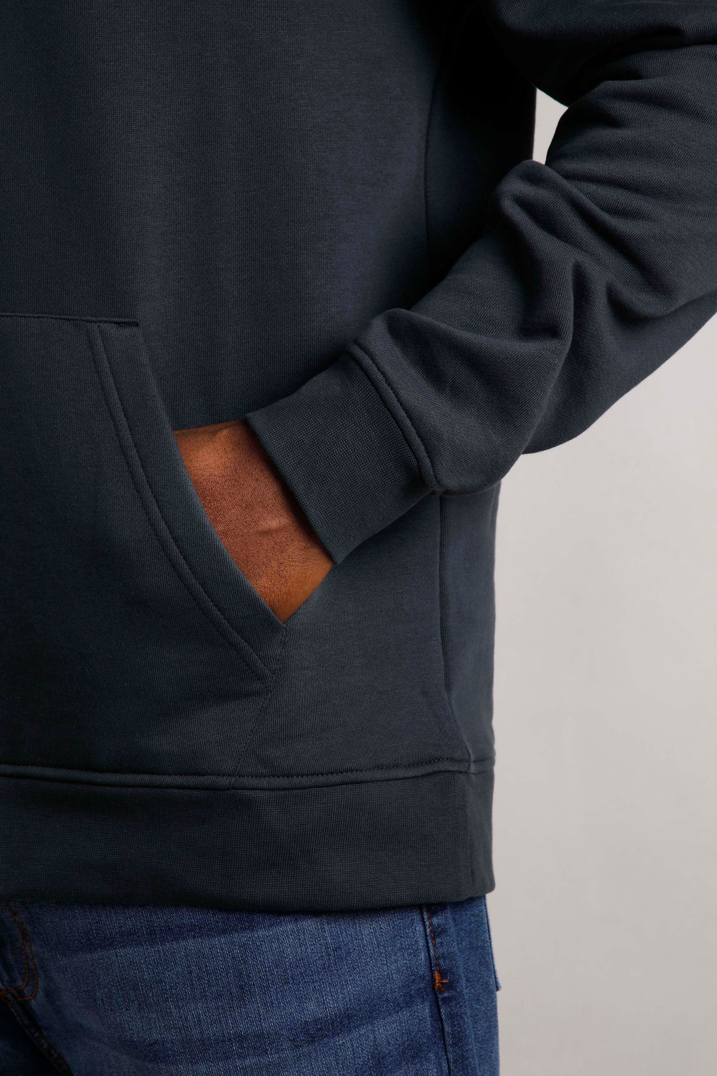 Weird Fish Hugo Popover Hoody Navy