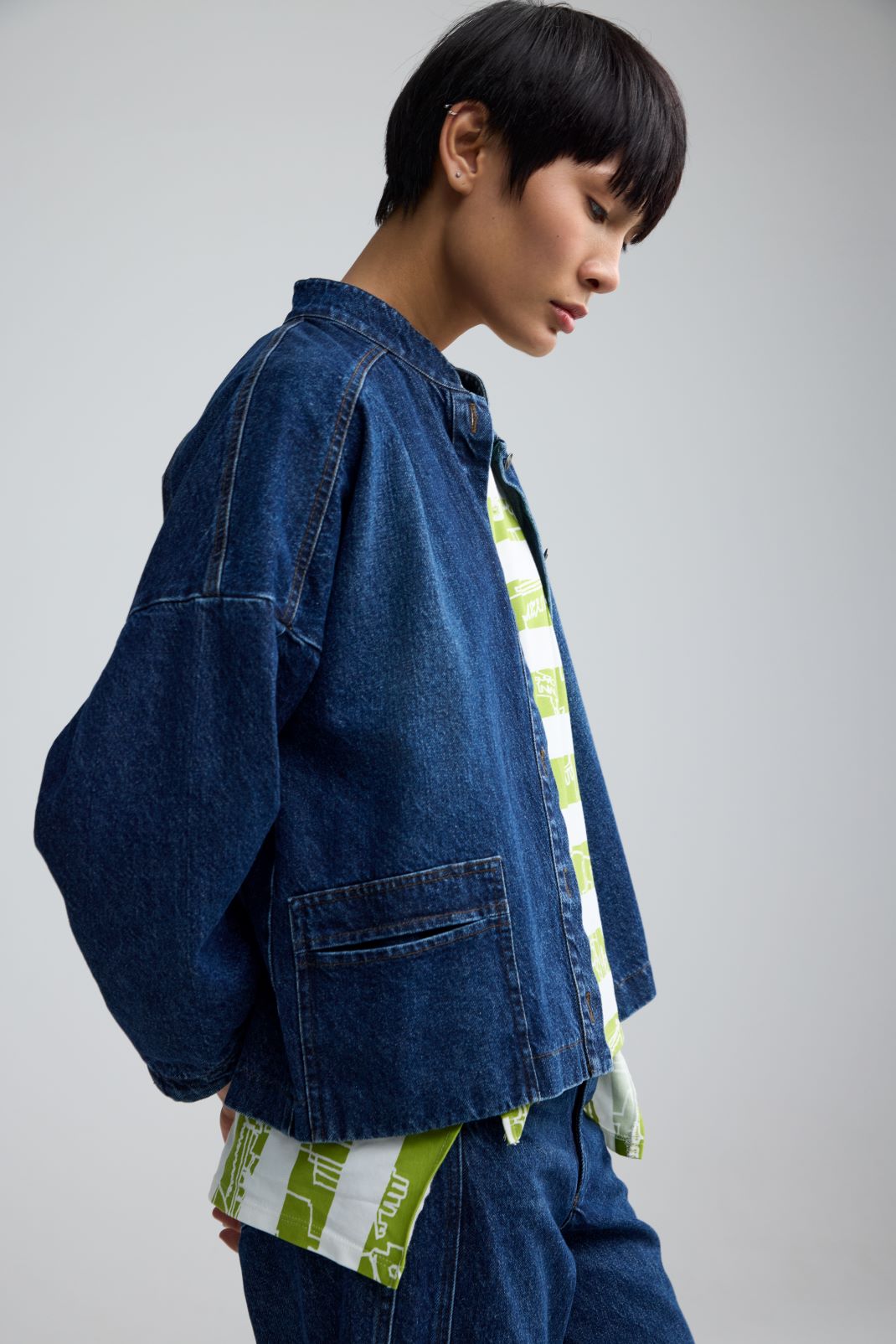 Luukaa Jade Denim Jacket