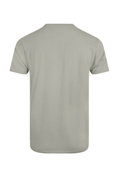 Weird Fish Carp Side Artist T-Shirt- Limestone