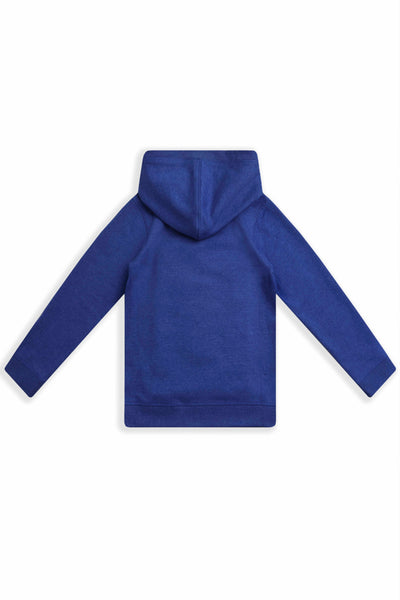Weird Fish Kids Kelvin Kids Graphic Hoodie Cobalt