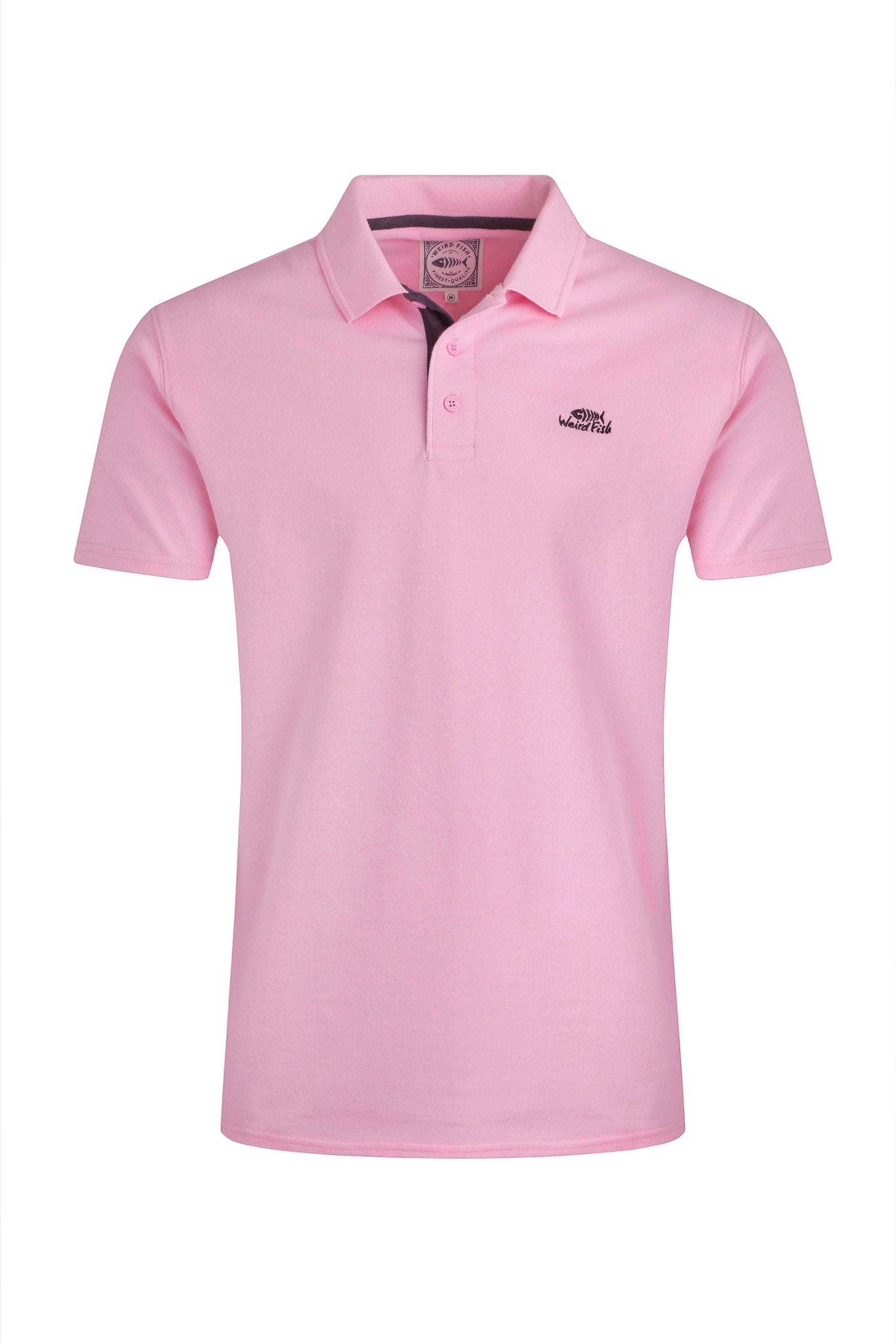 Miles Pique Polo Shirt - Pink