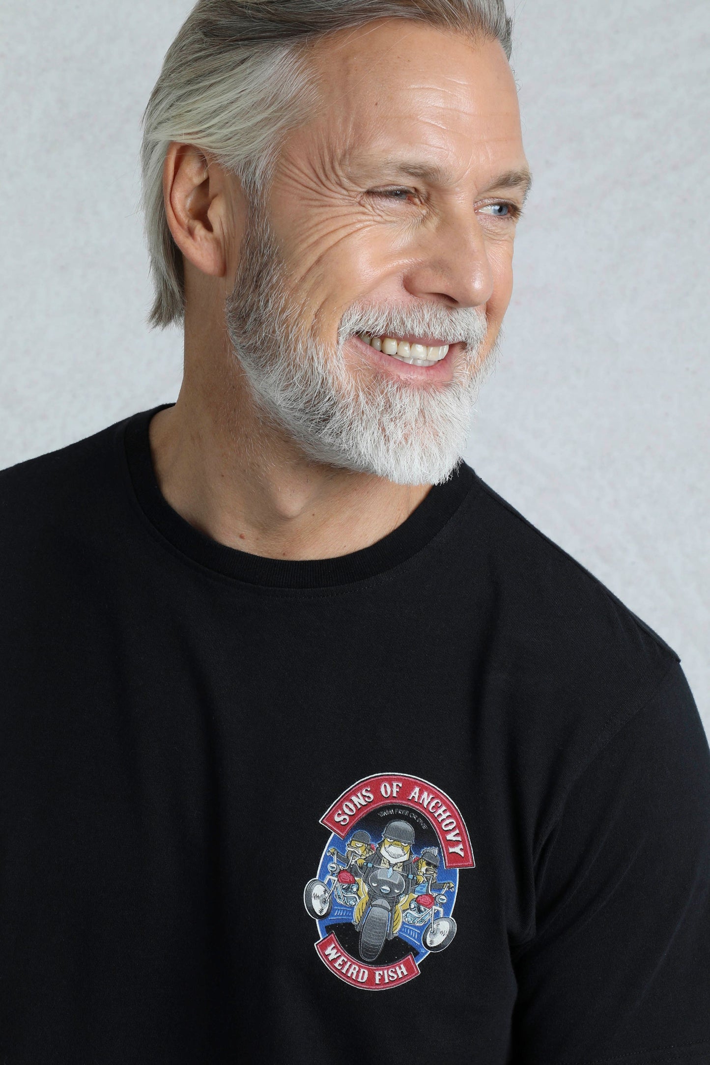 Weird Fish Sons Of Anchovy Artist T-Shirt- Black