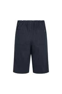 Weird Fish Kinnie Flat Front Shorts Navy