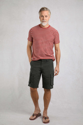Weird Fish Rigney Cargo Shorts Black