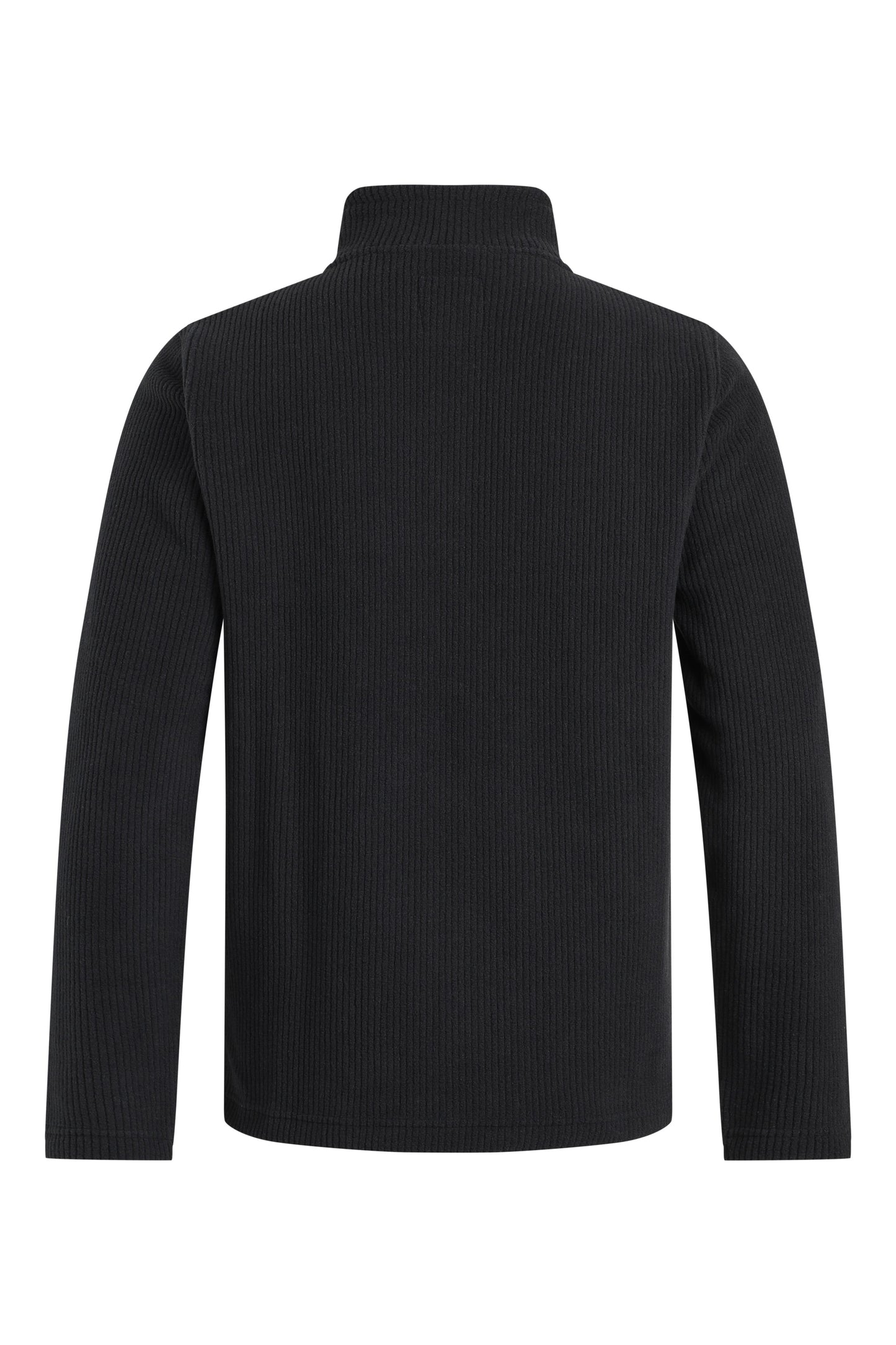 Weird Fish Newport Rib Fleece Black