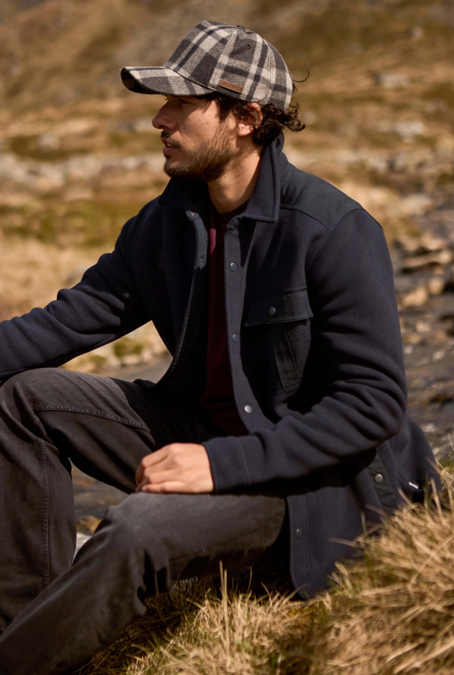 Weird Fish Boyd Plain Polar Fleece Shirt