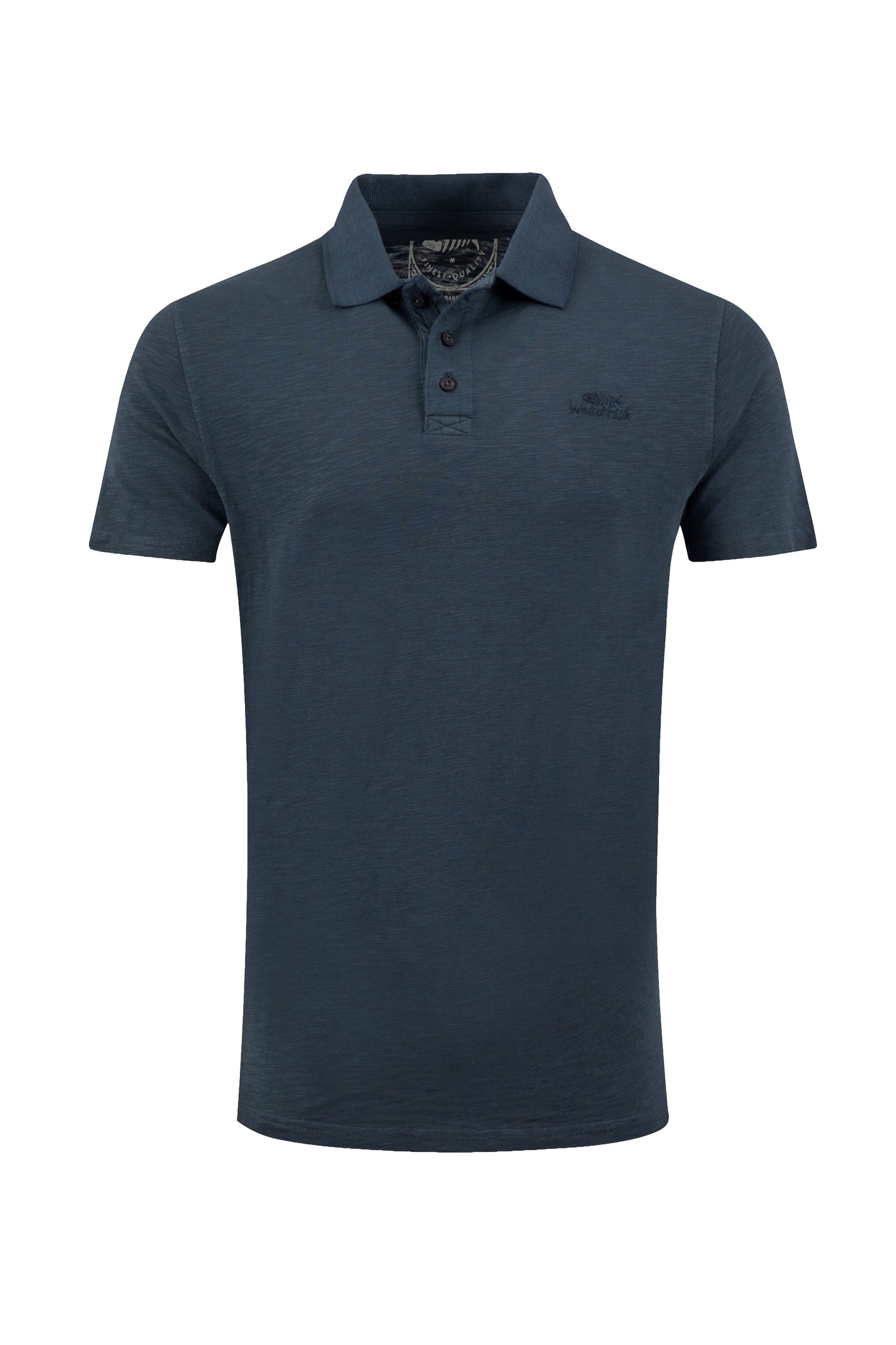 Weird Fish Indy Polo Shirt Navy