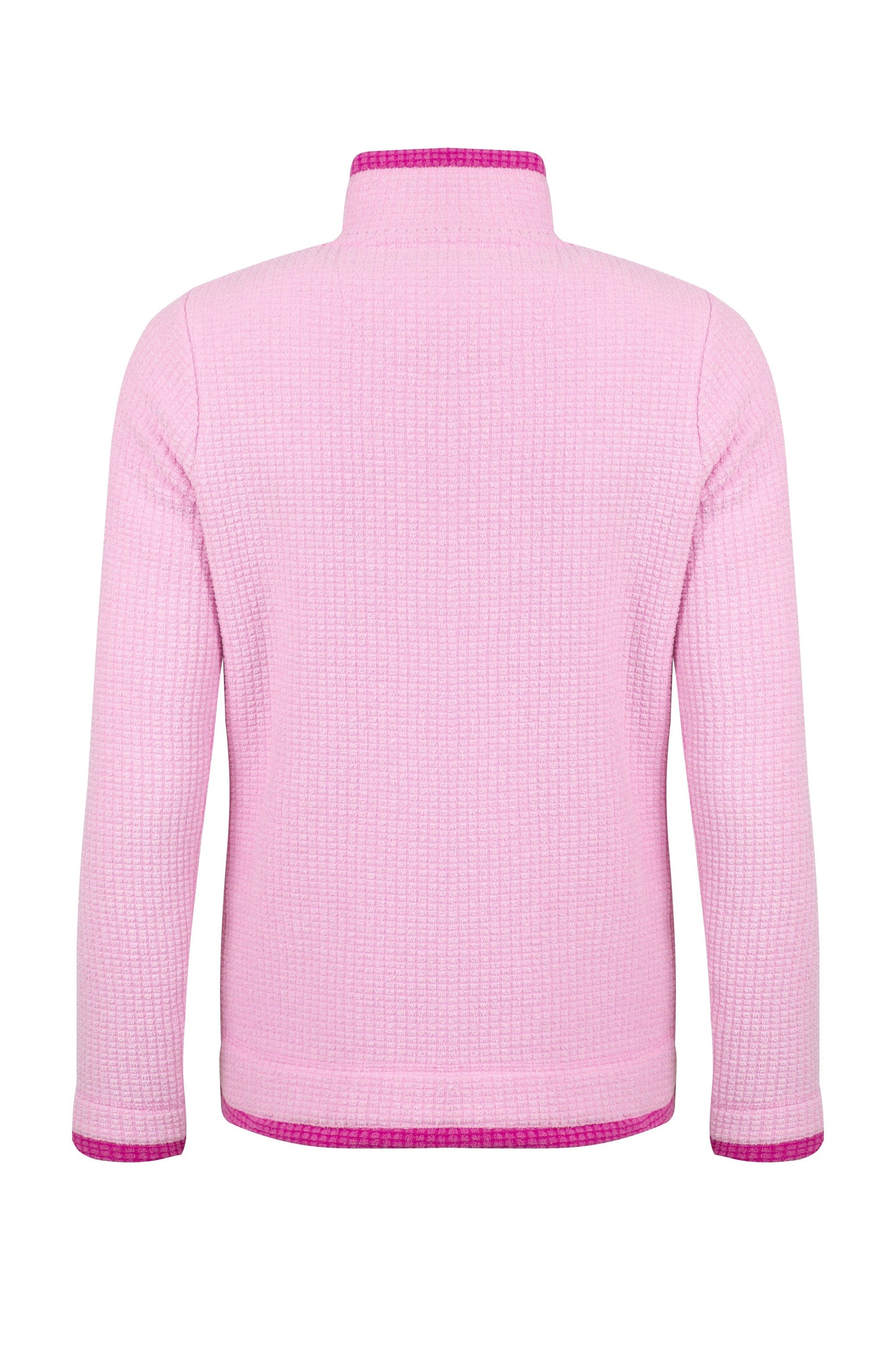 Weird Fish Beye 1/4 Zip Fleece Azalea