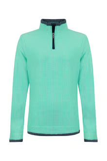 Weird Fish Beye 1/4 Zip Fleece Bevelled Glass
