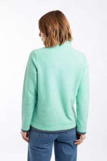 Weird Fish Beye 1/4 Zip Fleece Bevelled Glass
