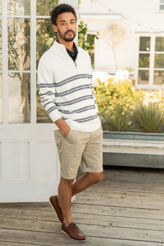 Weird Fish Rayburn Shorts Flint stone