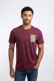 Weird Fish Barkson Farm Artist T-Shirt Red Grape