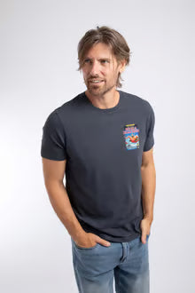 Weird Fish House Of The Dragonfish Artist T-Shirt Navy