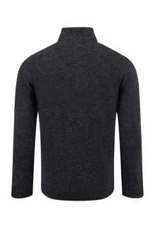 Weir Fish Altwood Eco 1/4 Zip Jumper-Midnight