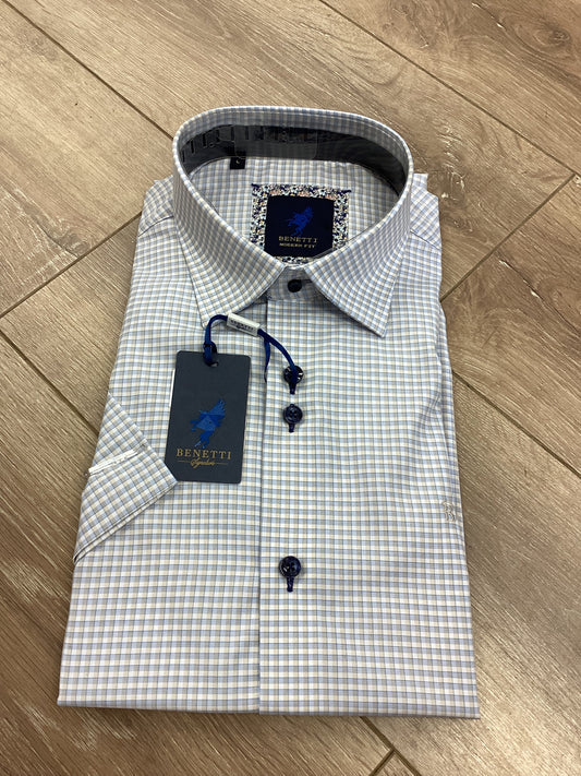 Benetti Beverly Short Sleeve Shirt Sand