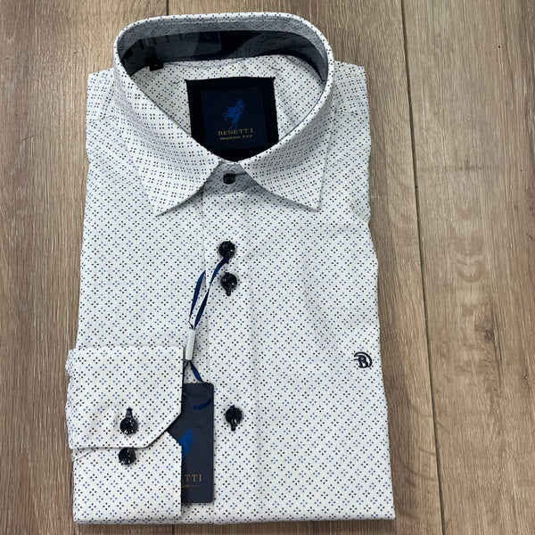 Benetti Rover Shirt-Navy