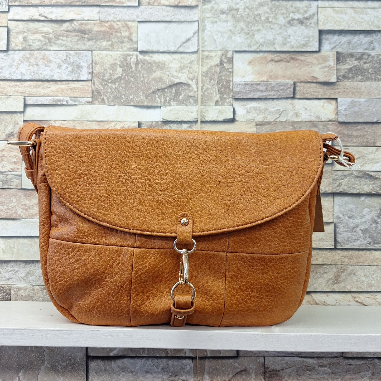 Vegan Buckle Crossbody