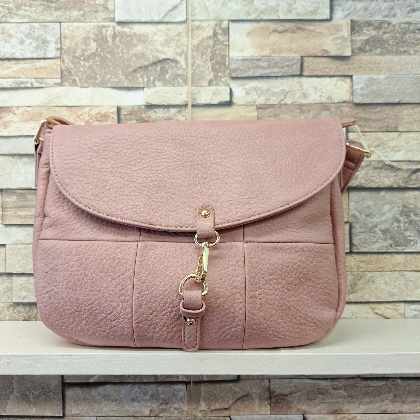 Vegan Buckle Crossbody