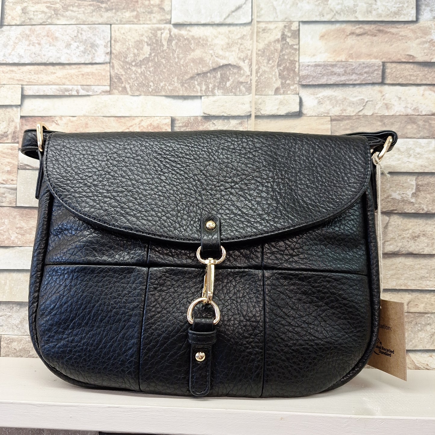 Vegan Buckle Crossbody