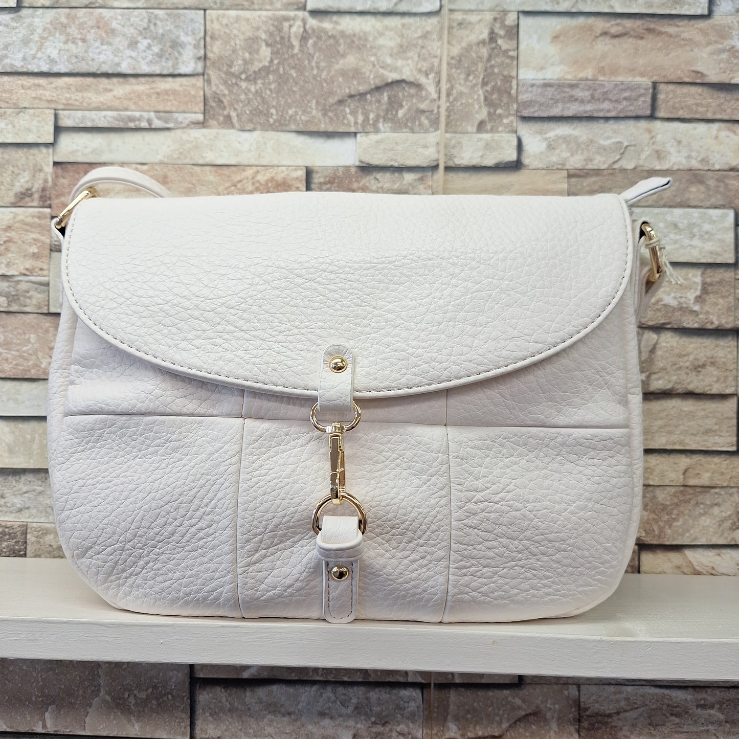 Vegan Buckle Crossbody