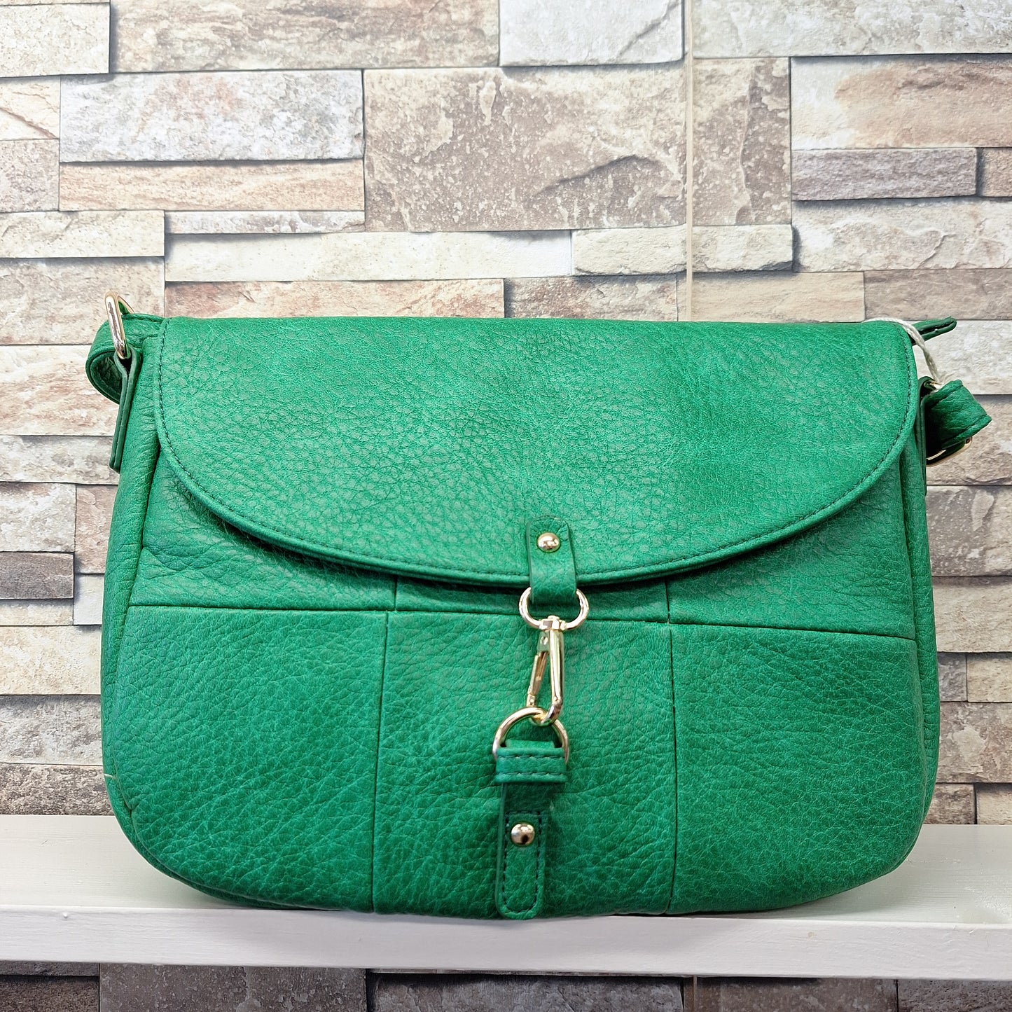 Vegan Buckle Crossbody