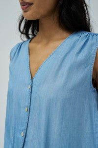 Salsa Light denim Blouse