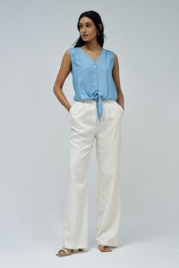 Salsa Light denim Blouse