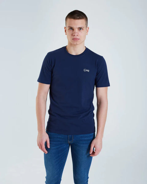 Diesel Basic Caden O Neck Tee Navy