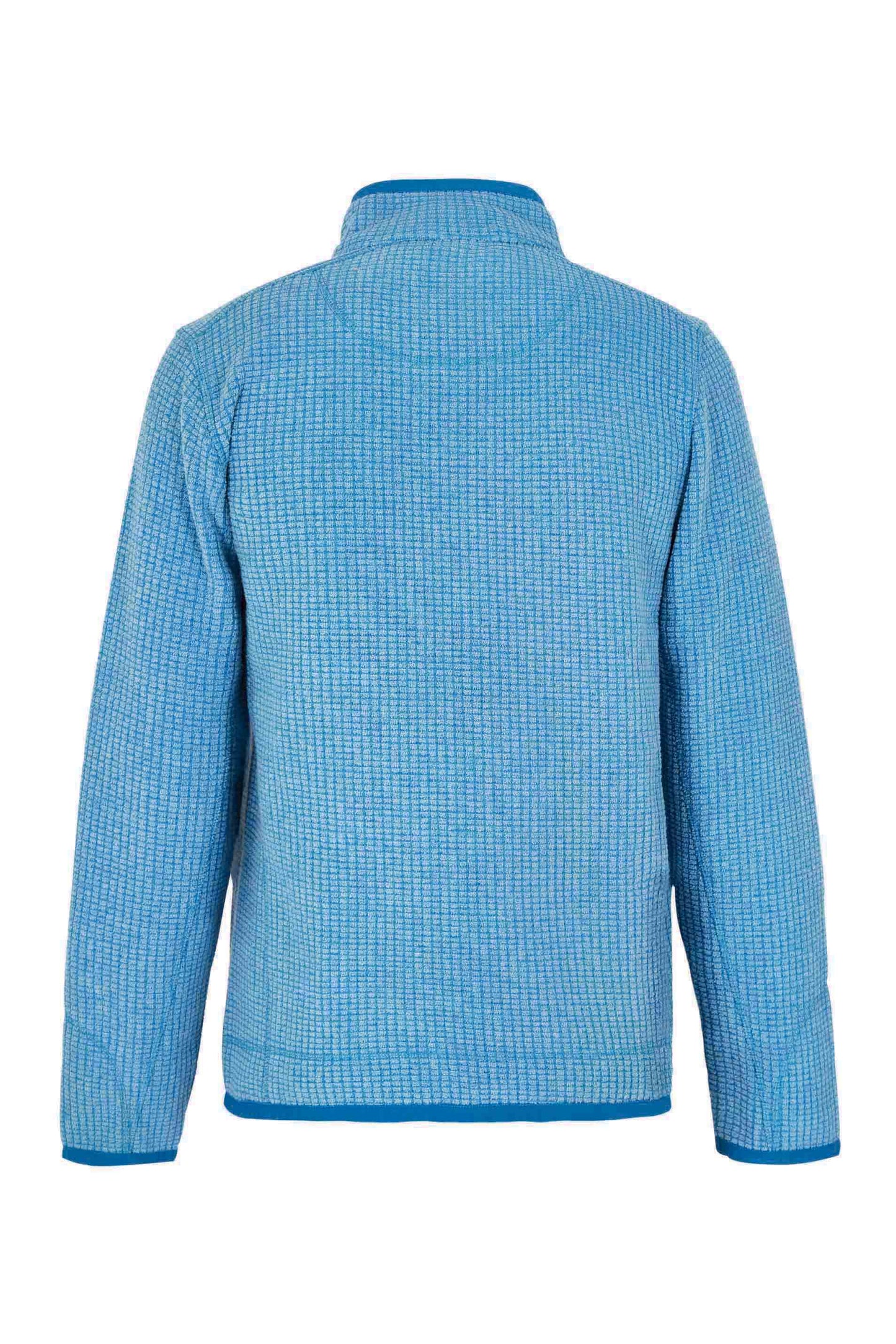 Weird Fish Rossten Fleece Full Zip-Sky Blue