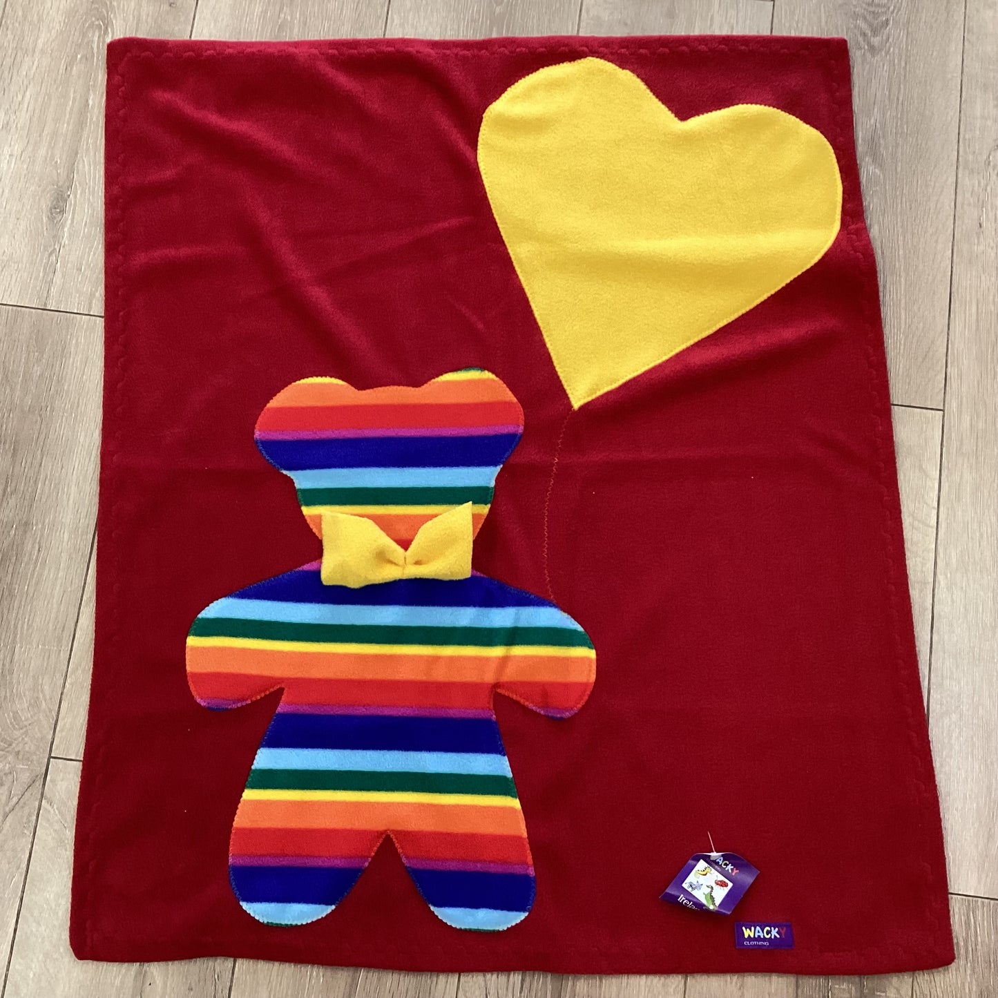 Wacky Baby Wrap Teddy Bear