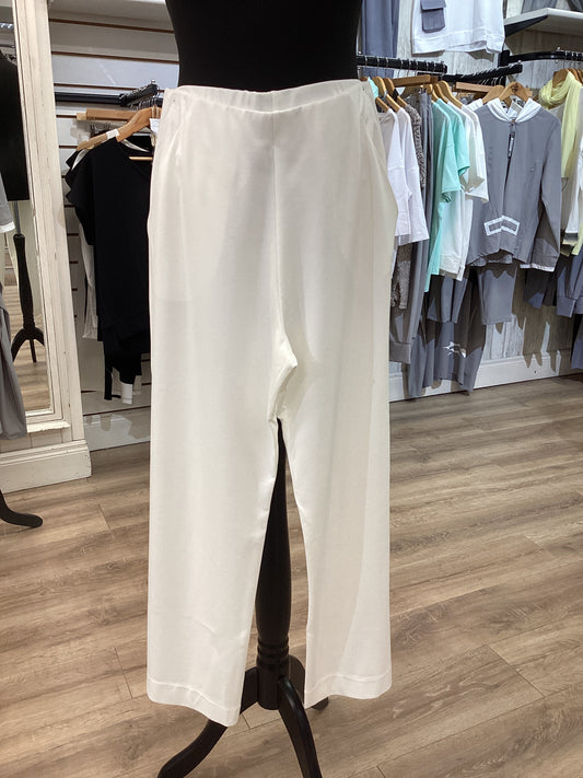 Naya Soft Pull Up Trouser With Side Pocket Cream